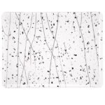 BULLSEYE 4218-00F PG 4F trasparente, F grigio nero S bianco F Dimensioni 51 x 90 cm = 0.46 qm Cassa = 66 Lastre = ~29,7qm