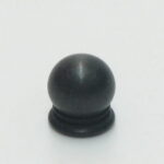 Pomello TROPFEN tondo marrone 16x18mm 1/4" Gewinde