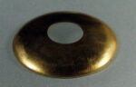 Calotta arrotond.  d: 3,0cm colore-ottone
