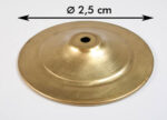 Calotta standard  d: 2,54cm colore-ottone