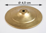 Calotta standard  d: 4,0cm colore-ottone