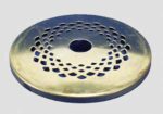 Calotta perforiert d: 7,6cm colore-ottone