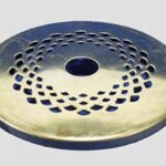 Calotta perforiert d: 7,6cm colore-ottone