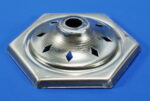 Calotta 6-lati rombi 4,2cm color-ottone