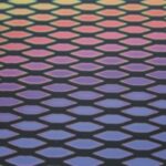 Dichroic S1009 System96 Marqui nero:Design 34x34cm 2 mm ordine minimo 0,25pezzo