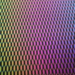 Dichroic S1009 System96 Marqui nero:Design 34x34cm 2 mm ordine minimo 0,25pezzo