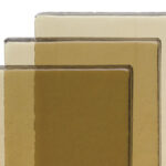 BULLSEYE Blocco 1819-65 F pallido marrone topazio