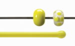 BULLSEYE Bacchette 0120 F giallo F solo in VE=10 pezzi = ca. 200gr.