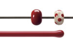 BULLSEYE Bacchette 0124 F rosso F solo in VE=10 pezzi = ca. 200gr.