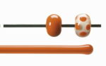 BULLSEYE Bacchette 0125 F arancio F solo in VE=10 pezzi = ca. 200gr.