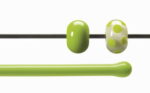 BULLSEYE Bacchette 0126 F neonverde F solo in VE=10 pezzi = ca. 200gr.