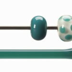 BULLSEYE Bacchette 0144 F verde F solo in VE=10 pezzi = ca. 200gr.