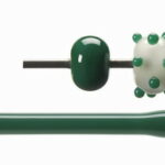 BULLSEYE Bacchette 0145 F verde F solo in VE=10 pezzi = ca. 200gr.