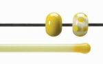 BULLSEYE Bacchette 0220 F girasole giallo F solo in VE=10 pezzi = ca. 200gr.