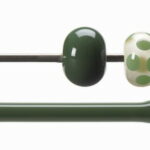 BULLSEYE Bacchette 0141 F verde scuro F solo in VE=10 pezzi = ca. 200gr.