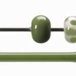 BULLSEYE Bacchette 0212 F oliva verde F solo in VE=10 pezzi = ca. 200gr.