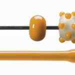 BULLSEYE Bacchette 0321 F ocra F solo in VE=10 pezzi = ca. 200gr.