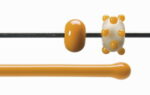 BULLSEYE Bacchette 0321 F ocra F solo in VE=10 pezzi = ca. 200gr.
