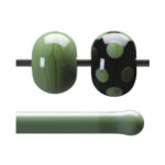 BULLSEYE Bacchette 0017 F mineral verde F solo in VE=10 pezzi = ca. 200gr.