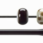 BULLSEYE Bacchette 1109 F scuro marrone F solo in VE=10 pezzi = ca. 200gr.
