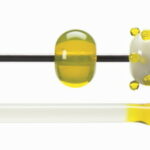 BULLSEYE Bacchette 1120 F giallo F solo in VE=10 pezzi = ca. 200gr.