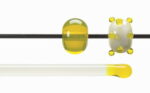 BULLSEYE Bacchette 1120 F giallo F solo in VE=10 pezzi = ca. 200gr.