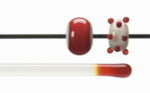 BULLSEYE Bacchette 1122 F rosso F solo in VE=10 pezzi = ca. 200gr.