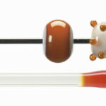 BULLSEYE Bacchette 1125 F arancio F solo in VE=10 pezzi = ca. 200gr.