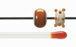 BULLSEYE Bacchette 1125 F arancio F solo in VE=10 pezzi = ca. 200gr.