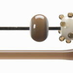 BULLSEYE Bacchette 1409 F chiaro marrone F solo in VE=10 pezzi = ca. 200gr.