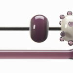 BULLSEYE Bacchette 1428 F chiaro rosa F solo in VE=10 pezzi = ca. 200gr.