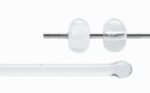 BULLSEYE Bacchette 1806 F pallido fumo bluverde F solo in VE=10 pezzi = ca. 200gr.
