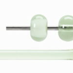 BULLSEYE Bacchette 1807 F pallido verde prato F solo in VE=10 pezzi = ca. 200gr.