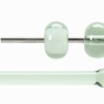 BULLSEYE Bacchette 1841 F pallido stagno verde F solo in VE=10 pezzi = ca. 200gr.