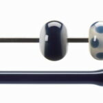 BULLSEYE Bacchette 1118 F blu di prussia F solo in VE=10 pezzi = ca. 200gr.