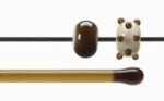BULLSEYE Bacchette 1119 F capriolo marrone F solo in VE=10 pezzi = ca. 200gr.