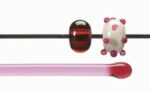 BULLSEYE Bacchette 1215 F chiaro rosa F solo in VE=10 pezzi = ca. 200gr.
