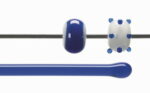 BULLSEYE Bacchette 1164 F caribic blu F solo in VE=10 pezzi = ca. 200gr.