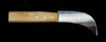 Coltello piombo banana con legno 1021.1