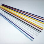 Set bacchette vetro + colori VE:20pezzi +330mm