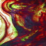 YOUGHIOGHENY 1499 SP PG 4 verde rame rosso cera bianco Dimensioni 62 x 90 cm = 0.56 qm Cassa = 45 Lastre = 25,2 qm