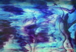 YOUGHIOGHENY 1663 SP PG 4 blu viola cera bianco Dimensioni 62 x 90 cm = 0.56 qm Cassa = 45 Lastre = 25,2 qm
