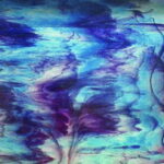 YOUGHIOGHENY 1663 SP PG 4 blu viola cera bianco Dimensioni 62 x 90 cm = 0.56 qm Cassa = 45 Lastre = 25,2 qm