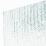 BULLSEYE 1101-47F PG 0PF trasparente Prismatic F Dimensioni 51 x 90 cm = 0.46 qm Cassa = 66 Lastre = 29,70 qm