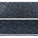 BULLSEYE 1140-50F PG 4DF avventurina blu DR F trasparente Dimensioni 51 x 45 cm = 0.23 qm Cassa = 100 Lastre = 23qm