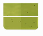 BULLSEYE 1241-50F PG 1DF pigna verde 1.5 F trasparente Dimensioni 51 x 45 cm = 0.23 qm Cassa = 100 Lastre = 23qm