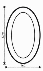 Bisell. Oval   3 x 5