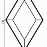 Bisell. rombo  3 x 5