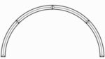 Bisell. Curve 4pz. Di:61cm