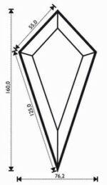 Bisell. goccia 3 x 6 1/3